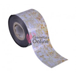 Folii de transfer, folie de unghii cu scoici, model F118
